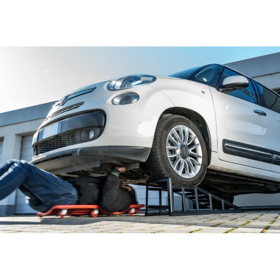 ΡΑΜΠΑ ΑΝΥΨΩΣΗΣ ΑΥΤΟΚΙΝΗΤΟΥ XL ΑΤΣΑΛΙΝΗ max200kg 94x32x27cm LAMPA - 2 ΤΕΜ.