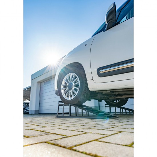 ΡΑΜΠΑ ΑΝΥΨΩΣΗΣ ΑΥΤΟΚΙΝΗΤΟΥ XL ΑΤΣΑΛΙΝΗ max200kg 94x32x27cm LAMPA - 2 ΤΕΜ.