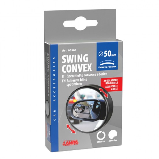 AMC-L6556.1 - ΚΑΘΡΕΠΤΗΣ ΣΤΡΟΓΓΥΛΟΣ ΠΡΙΣΜΑΤΙΚΟΣ ΠΕΡΙΣΤΡΕΦΟΜΕΝΟΣ SWING 50 mm ΚΑΘΡΕΠΤΗΣ ΣΤΡΟΓΓΥΛΟΣ ΠΡΙΣΜΑΤΙΚΟΣ ΠΕΡΙΣΤΡΕΦΟΜΕΝΟΣ SWING 50 mm