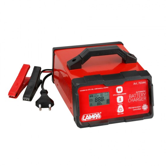 AMC-L7034.4 - ΦΟΡΤΙΣΤΗΣ ΜΠΑΤΑΡΙΑΣ PROCHARGER EVO 8STEP 12/24V 2/5/10A 5>120Ah LCD LAMPA - 1 ΤΕΜ. ΦΟΡΤΙΣΤΗΣ ΜΠΑΤΑΡΙΑΣ PROCHARGER EVO 8STEP 12/24V 2/5/10A 5>120Ah LCD LAMPA - 1 ΤΕΜ.