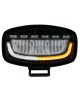 ΠΡΟΒΟΛΕΑΣ ΜΕ ΠΟΡΤΟΚΑΛΙ LED ΦΛΑΣ GLARE OVAL-PRO DEMON LINE 10>30V 51 LED 60W 3500lm 247x175x93mm LAMPA - 1 ΤΕΜ.