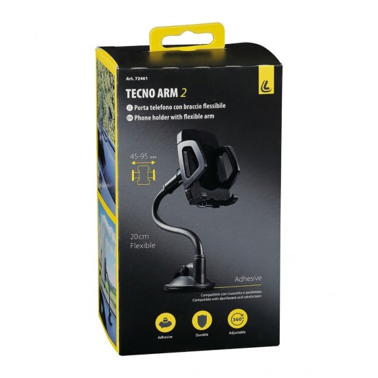 ΒΑΣΗ ΣΤΗΡΙΞΗΣ ΚΙΝΗΤΟΥ-PDA-GPS ΓΙΑ ΤΑΜΠΛΟ/ ΤΖΑΜΙ ΜΕ ΕΥΚΑΜΠΤΟ ΒΡΑΧΙΟΝΑ 20CM