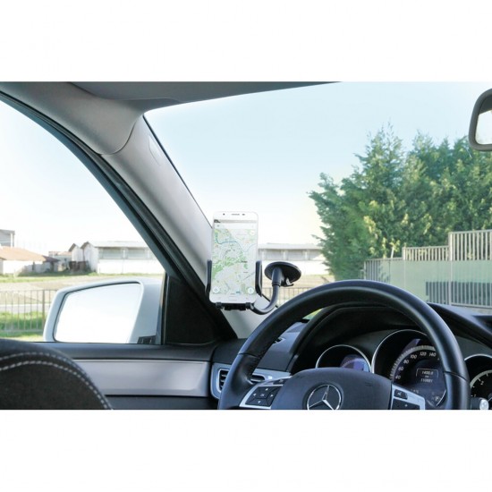 ΒΑΣΗ ΣΤΗΡΙΞΗΣ ΚΙΝΗΤΟΥ-PDA-GPS ΓΙΑ ΤΑΜΠΛΟ/ ΤΖΑΜΙ ΜΕ ΕΥΚΑΜΠΤΟ ΒΡΑΧΙΟΝΑ 20CM