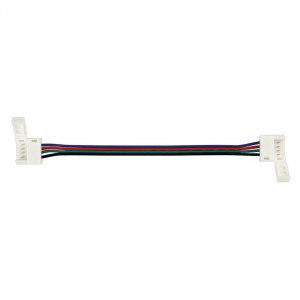 ΑΝΤΑΛΛΑΚΤΙΚΗ ΦΙΣΑ CONNECT-2 ΜΕ 4 PIN ΓΙΑ ΤΑΙΝΙΑ LED RGB 16cm 3 ΤΕΜ.