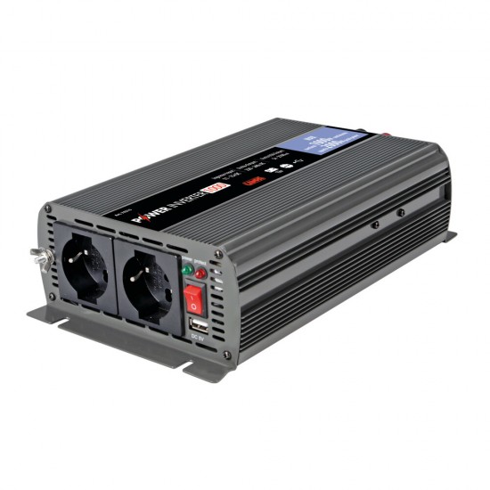 AMC-L7451.5 - INVERTER 12>220-240V max1000W-peak2000W - 1 τεμ. INVERTER 12>220-240V max1000W-peak2000W - 1 τεμ.