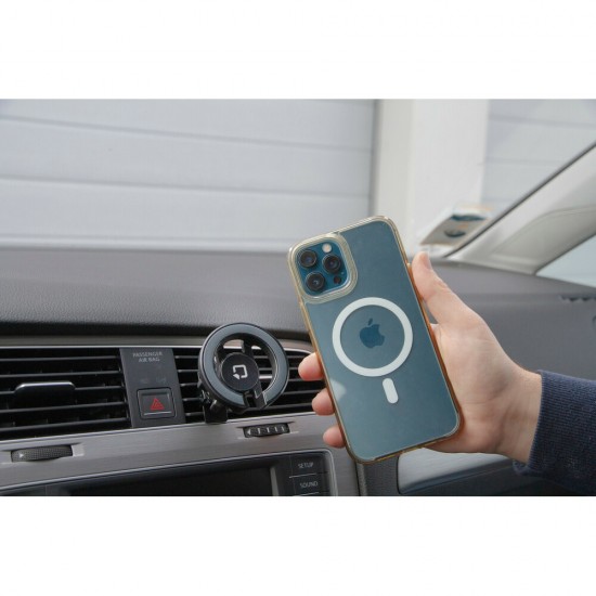 AMC-L9180.1 - Μαγνητική Βάση Στήριξης Κινητού Mag Pro Airvent της σειράς Optiline για Ίσιους Αεραγωγούς Αυτοκινήτου με 34 μαγνήτες και 2 αυτοκόλλητα, μεταλλικά δακτυλίδια Μαγνητική Βάση Στήριξης Κινητού Mag Pro Airvent της σειράς Optiline για Ίσιους Αεραγωγούς Αυτοκινήτου με 34 μαγνήτες και 2 αυτοκόλλητα, μεταλλικά δακτυλίδια