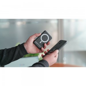 Μαγνητικός, Φορητός Φορτιστής - Power bank Mag Power 5000 της σειράς Optiline για Ασύρματη και Ενσύρματη φόρτιση συσκευών με θύρα USB Type C 15W και MagSafe τεχνολογία Μαγνητικός, Φορητός Φορτιστής - Power bank Mag Power 5000 της σειράς Optiline για Ασύρματη και Ενσύρματη φόρτιση συσκευών με θύρα USB Type C 15W και MagSafe τεχνολογία