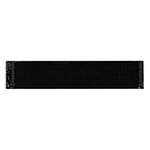 ΠΑΝΕΛ ΕΥΚΑΜΠΤΟ SMART LED PANEL 1536 LED 120x595mm RGB ΜΕ ΚΑΛΩΔΙΟ 450cm ΓΙΑ USB & REMOTE CONTROL LAMPA - 1 ΤΕΜ.