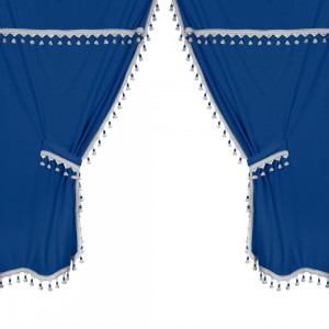 ΣΕΤ ΚΟΥΡΤΙΝΕΣ ΝΤΑΛΙΚΑΣ PREMIER SMART CABIN ΜΠΛΕ 5ΤΕΜ.