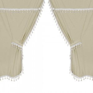 ΣΕΤ ΚΟΥΡΤΙΝΕΣ ΝΤΑΛΙΚΑΣ PREMIER SMART CABIN ΚΡΕΜ 5ΤΕΜ.