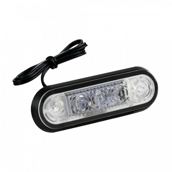 AMC-L9701.9 - ΦΩΣ ΟΓΚΟΥ 3LED ΠΟΡΤΟΚΑΛΙ SMD 12/24V 85mm LAMPA - 20ΤΕΜ. ΦΩΣ ΟΓΚΟΥ 3LED ΠΟΡΤΟΚΑΛΙ SMD 12/24V 85mm LAMPA - 20ΤΕΜ.