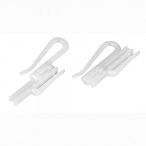 Lampa - Γαντζάκια Κουρτίνας Φορτηγού G-10 Ρυθμιζόμενα 9-28 mm από Πλαστικό σε Λευκό Ημιδιάφανο Χρώμα με Διαστάσεις 3.6x16.3x30 mm - 25 τεμ. (L9709.0)