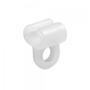 Lampa - Γαντζάκια Κουρτίνας Φορτηγού G-9 για Σιδηρόδρομο Τύπου Υ από Πλαστικό σε Λευκό Ημιδιάφανο Χρώμα με Διαστάσεις 7.5x10x14.5 mm - 25 τεμ. (L9711.4)