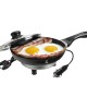 ΤΗΓΑΝΙ ΗΛΕΚΤΡΙΚΟ ELECTRIC FRYING PAN 12V 180W 13A Φ20cm 360ml ΜΕ ΦΙΣ ΑΝΑΠΤΗΡΑ LAMPA - 1 ΤΕΜ.