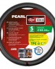 ΚΑΛΥΜΜΑ ΤΙΜΟΝΙΟΥ ΦΟΡΤΗΓΟΥ PEARL RED ΔΕΡΜΑΤΙΝΗ ΜΑΥΡΟ/ΚΟΚΚΙΝΟ (S) 42-44cm ΟΙΚΟΛΟΓΙΚΟ ΚΑΙ ΑΟΣΜΟ