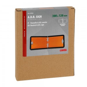 ΠΤΥΣΣΟΜΕΝΗ ΠΛΑΚΑ ΑΛΟΥΜΙΝΙΟΥ/ΠΛΑΙΣΙΟ ΣΗΜΑΤΟΣ ΕΠΙΚΙΝΔΥΝΟΥ ΦΟΡΤΙΟΥ ΠΟΡΤΟΚΑΛΙ A.D.R. 300x120mm LAMPA - 1 ΤΕΜ. ΠΤΥΣΣΟΜΕΝΗ ΠΛΑΚΑ ΑΛΟΥΜΙΝΙΟΥ/ΠΛΑΙΣΙΟ ΣΗΜΑΤΟΣ ΕΠΙΚΙΝΔΥΝΟΥ ΦΟΡΤΙΟΥ ΠΟΡΤΟΚΑΛΙ A.D.R. 300x120mm LAMPA - 1 ΤΕΜ.