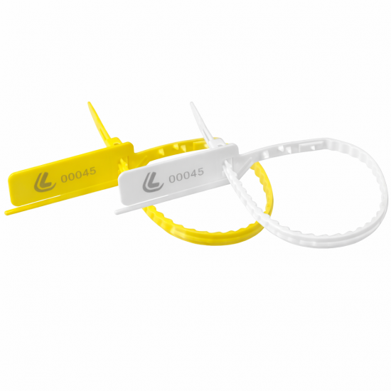 ΣΦΡΑΓΙΔΕΣ ΑΣΦΑΛΕΙΑΣ ΕΜΠΟΡΕΥΜΑΤΟΣ TYRE UP ΚΙΤΡΙΝΟ 335 X 25mm ΠΑΧΟΥΣ 7mm 10 ΤΕΜ