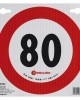ΣΗΜΑ ΤΑΧΥΤΗΤΑΣ ΧΙΛΙΟΜΕΤΡΩΝ 80km/h ΑΥΤΟΚΟΛΛΗΤΟ