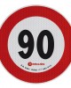 ΣΗΜΑ ΤΑΧΥΤΗΤΑΣ ΧΙΛΙΟΜΕΤΡΩΝ 90km/h ΑΥΤΟΚΟΛΛΗΤΟ