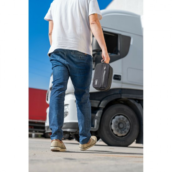 ΤΣΑΝΤΑΚΙ ΧΕΙΡΟΣ SB-01 ORGANIZER ΣΕ ΜΑΥΡΟ ΧΡΩΜΑ (25Χ14Χ10cm)