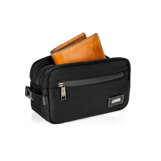 ΤΣΑΝΤΑΚΙ ΧΕΙΡΟΣ SB-01 ORGANIZER ΣΕ ΜΑΥΡΟ ΧΡΩΜΑ (25Χ14Χ10cm)