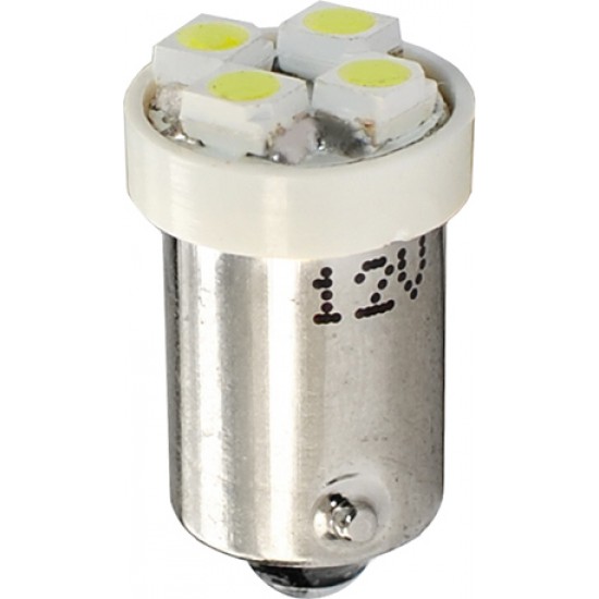 AMC-LB013B/MT - T4W 12V 0,96W BA9s (ΜΙΝΙΟΝ) LED 4xLED 3mm ΜΠΛΕ BLISTER 2ΤΕΜ. M-TECH T4W 12V 0,96W BA9s (ΜΙΝΙΟΝ) LED 4xLED 3mm ΜΠΛΕ BLISTER 2ΤΕΜ. M-TECH