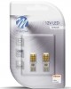 T10 W5W 12V W2,1x9,5d LED 9xSMD2835 ΛΕΥΚΟ (ΚΑΡΦΩΤΟ ΑΚΑΛΥΚΟ) BLISTER 2ΤΕΜ. M-TECH
