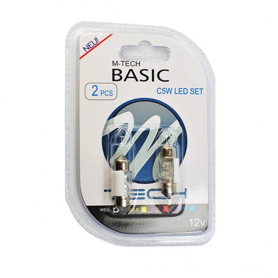 AMC-LB025W/MT - ΛΑΜΠΑΚΙΑ ΠΛΑΦΟΝΙΕΡΑΣ C5W/C10W 12V 0,26W SV8,5 31mm LED 2xFlux 3mm ΛΕΥΚΟ BLISTER 2ΤΕΜ ΛΑΜΠΑΚΙΑ ΠΛΑΦΟΝΙΕΡΑΣ C5W/C10W 12V 0,26W SV8,5 31mm LED 2xFlux 3mm ΛΕΥΚΟ BLISTER 2ΤΕΜ