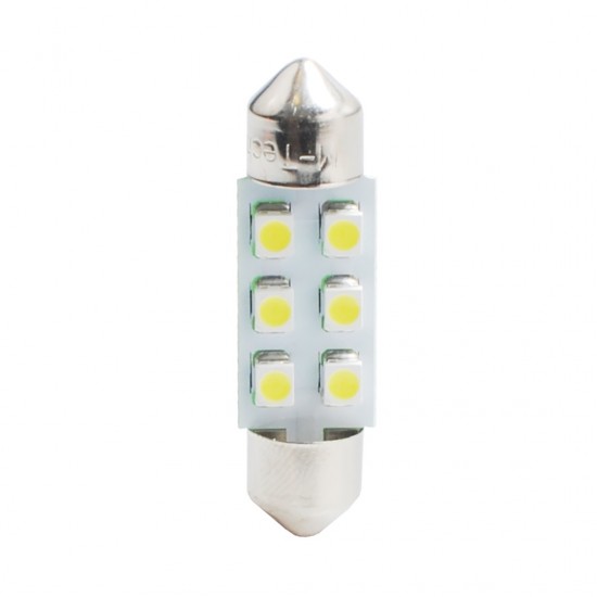 AMC-LB028Y/MT - ΛΑΜΠΑΚΙΑ ΠΛΑΦΟΝΙΕΡΑΣ C5W/C10W 12V 0,48W SV8,5 36mm LED 6xSMD3528 ΚΙΤΡΙΝΟ BLISTER 2ΤΕΜ. M-TECH ΛΑΜΠΑΚΙΑ ΠΛΑΦΟΝΙΕΡΑΣ C5W/C10W 12V 0,48W SV8,5 36mm LED 6xSMD3528 ΚΙΤΡΙΝΟ BLISTER 2ΤΕΜ. M-TECH