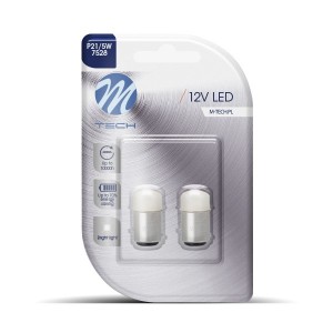 P21/5W 12V BAY15d 9xSMD3014 LED ΛΕΥΚΟ BLISTER M-TECH - 2 ΤΕΜ. P21/5W 12V BAY15d 9xSMD3014 LED ΛΕΥΚΟ BLISTER M-TECH - 2 ΤΕΜ.