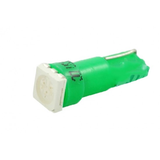 AMC-LB053G/MT - T5 12V W2x4,6d LED 1xSMD5050 ΠΡΑΣΙΝΟ (ΚΑΡΦΩΤΟ ΑΚΑΛΥΚΟ) BLISTER 2ΤΕΜ. M-TECH T5 12V W2x4,6d LED 1xSMD5050 ΠΡΑΣΙΝΟ (ΚΑΡΦΩΤΟ ΑΚΑΛΥΚΟ) BLISTER 2ΤΕΜ. M-TECH