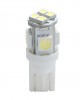 T10 W5W 12V W2,1x9,5d LED 4xSMD5050+4xSMD3528 ΛΕΥΚΟ (ΚΑΡΦΩΤΟ ΑΚΑΛΥΚΟ) BLISTER 2ΤΕΜ. M-TECH