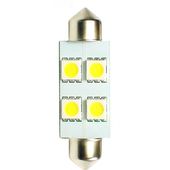AMC-LB072W/MT - ΛΑΜΠΑΚΙΑ ΠΛΑΦΟΝΙΕΡΑΣ C5W/C10W 12V 1,36W SV8,5 36mm LED 4xSMD5050 ΛΕΥΚΟ BLISTER 2ΤΕΜ. ΛΑΜΠΑΚΙΑ ΠΛΑΦΟΝΙΕΡΑΣ C5W/C10W 12V 1,36W SV8,5 36mm LED 4xSMD5050 ΛΕΥΚΟ BLISTER 2ΤΕΜ.