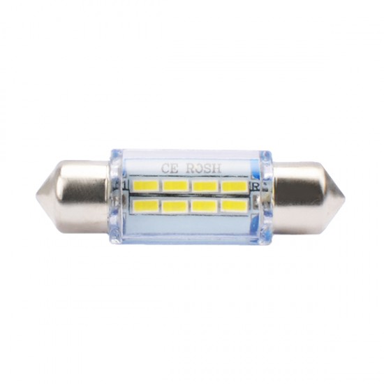 AMC-LB085W/MT - ΛΑΜΠΑΚΙΑ ΠΛΑΦΟΝΙΕΡΑΣ C5W/C10W 12V 1W SV8,5 36mm LED 8xSMD3014 ΛΕΥΚΟ BLISTER 2ΤΕΜ. ΛΑΜΠΑΚΙΑ ΠΛΑΦΟΝΙΕΡΑΣ C5W/C10W 12V 1W SV8,5 36mm LED 8xSMD3014 ΛΕΥΚΟ BLISTER 2ΤΕΜ.