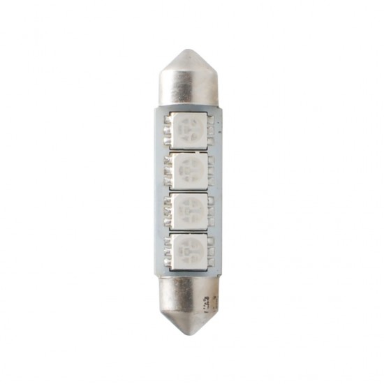 AMC-LB311B/MT - ΛΑΜΠΑΚΙΑ ΠΛΑΦΟΝΙΕΡΑΣ C5W/C10W 12V 0,96W SV8,5 41mm CAN-BUS LED 4xSMD5050 PREMIUM ΜΠΛΕ BLISTER 2ΤΕΜ. ΛΑΜΠΑΚΙΑ ΠΛΑΦΟΝΙΕΡΑΣ C5W/C10W 12V 0,96W SV8,5 41mm CAN-BUS LED 4xSMD5050 PREMIUM ΜΠΛΕ BLISTER 2ΤΕΜ.
