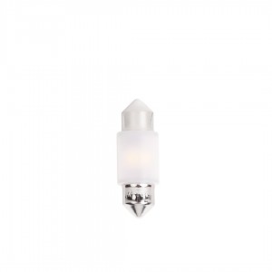 ΛΑΜΠΑΚΙΑ ΠΛΑΦΟΝΙΕΡΑΣ C5W/C10W 31mm SV8.5 12V 135lm 2x2835SMD LED DIODA PREMIUM CAN-BUS ΛΕΥΚΟ M-TECH - 2 ΤΕΜ.