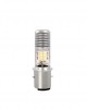 S2 BA20D 10-80V 12W 12x3030SMD LED 1.200lm 6.000K ΔΙΠΛΗΣ ΠΟΛΙΚΟΤΗΤΑΣ BLISTER M-TECH - 1 ΤΕΜ.