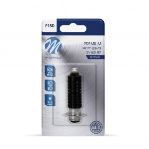 P15d 12V 15W 2x3570SMD LED 1.400lm 6.000K M-TECH - 1 ΤΕΜ. P15d 12V 15W 2x3570SMD LED 1.400lm 6.000K M-TECH - 1 ΤΕΜ.