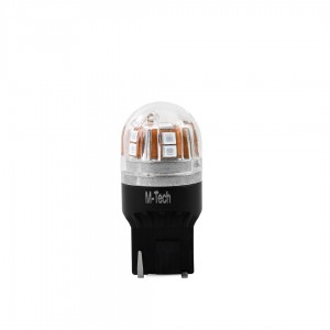 W21W (T20) 12/24V W3x16d 15xSMD2835 LED ΚΟΚΚΙΝΟ CAN-BUS BLISTER  M-TECH - 1 ΤΕΜ.