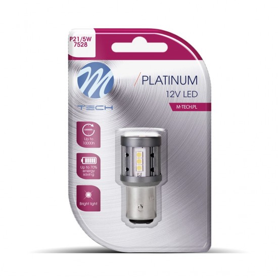AMC-LB863W-01B/MT - ΛΑΜΠΑΚΙ P21/5W BAY15d 12/24V 1157 600lm 4W 15x3030SMD LED CAN-BUS ΛΕΥΚΟ PLATINIUM BLISTER - 1 ΤΕΜ. ΛΑΜΠΑΚΙ P21/5W BAY15d 12/24V 1157 600lm 4W 15x3030SMD LED CAN-BUS ΛΕΥΚΟ PLATINIUM BLISTER - 1 ΤΕΜ.