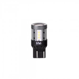 ΛΑΜΠΑΚΙ W21/5W T20 7443 W3x16q 12/24V 600lm 4W 15x3030SMD LED CAN-BUS PLATINIUM ΛΕΥΚΟ BLISTER - 1 ΤΕΜ.