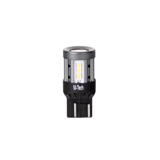 AMC-LB865W-01B/MT - ΛΑΜΠΑΚΙ W21/5W T20 7443 W3x16q 12/24V 600lm 4W 15x3030SMD LED CAN-BUS PLATINIUM ΛΕΥΚΟ BLISTER - 1 ΤΕΜ. ΛΑΜΠΑΚΙ W21/5W T20 7443 W3x16q 12/24V 600lm 4W 15x3030SMD LED CAN-BUS PLATINIUM ΛΕΥΚΟ BLISTER - 1 ΤΕΜ.