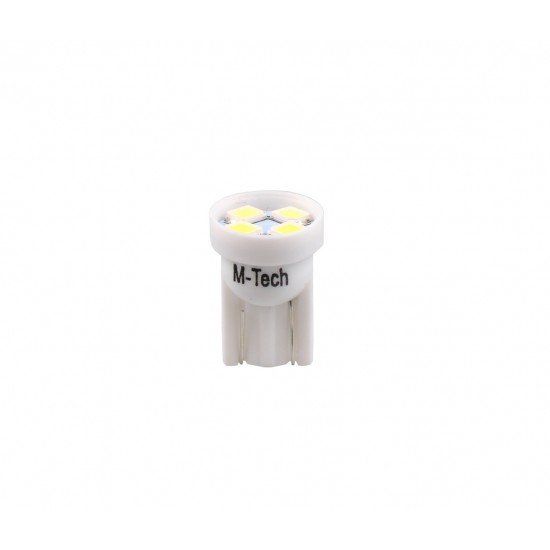AMC-LB917W/MT - T10 W5W 24V W1,2x9,5d LED 4xSMD3528 ΛΕΥΚΟ ΔΙΑΘΛΑΣΗ (ΚΑΡΦΩΤΟ ΑΚΑΛΥΚΟ) HEAVY DUTY BLISTER 2ΤΕΜ. M-TECH T10 W5W 24V W1,2x9,5d LED 4xSMD3528 ΛΕΥΚΟ ΔΙΑΘΛΑΣΗ (ΚΑΡΦΩΤΟ ΑΚΑΛΥΚΟ) HEAVY DUTY BLISTER 2ΤΕΜ. M-TECH