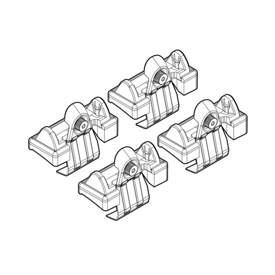 AMC-N21041 - ΑΚΡΑ ΓΙΑ ΜΠΑΡΕΣ NORDRIVE ΓΙΑ SKODA OCTAVIA 5 09/04+ KIT ΑΚΡΑ ΓΙΑ ΜΠΑΡΕΣ NORDRIVE ΓΙΑ SKODA OCTAVIA 5 09/04+ KIT