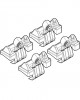AMC-N21041 - ΑΚΡΑ ΓΙΑ ΜΠΑΡΕΣ NORDRIVE ΓΙΑ SKODA OCTAVIA 5 09/04+ KIT ΑΚΡΑ ΓΙΑ ΜΠΑΡΕΣ NORDRIVE ΓΙΑ SKODA OCTAVIA 5 09/04+ KIT