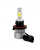 H13  H/L 10>36V 6.500K 10.000lm 80W COB LED EPISTAR 1021 C6 KIT ΜΕ ΑΝΕΜΙΣΤΗΡΑΚΙ M-TECH - 2 ΤΕΜ.