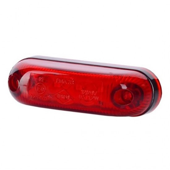 AMC-WMLHOR410/MT - ΦΩΣ ΟΓΚΟΥ LD410 12/24V 3LED ΚΟΚΚΙΝΟ 8 x 2,5 cm -1ΤΕΜ. ΦΩΣ ΟΓΚΟΥ LD410 12/24V 3LED ΚΟΚΚΙΝΟ 8 x 2,5 cm -1ΤΕΜ.