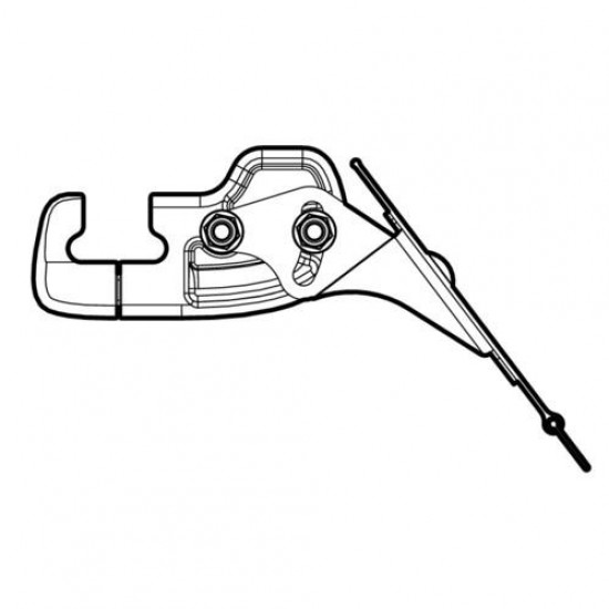 ΑΝΕΜΟΘΡΑΥΣΤΗΣ ΑΛΟΥΜΙΝΙΟΥ ΣΕ ΜΑΥΡΟ ΧΡΩΜΑ ΜΠΑΡΕΣ KARGO Κ-11 110cm 1ΤΕΜ.