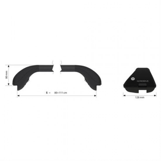 AMC-N15014 - Τηλεσκοπικές Μπάρες Μαύρες SNAP-STEEL (S) 80-111cm 2ΤΕΜ. Τηλεσκοπικές Μπάρες Μαύρες SNAP-STEEL (S) 80-111cm 2ΤΕΜ.