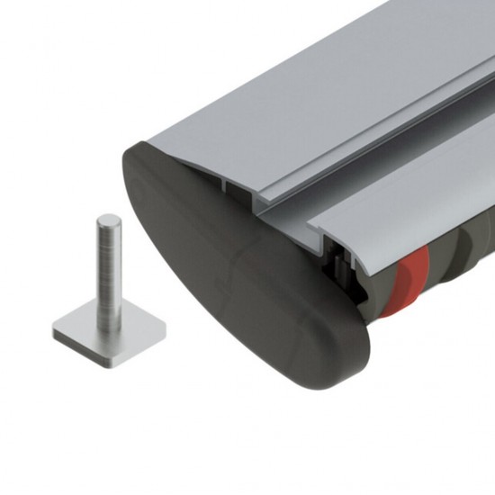 AMC-N15085 - ΜΠΑΡΕΣ ΟΡΟΦΗΣ ΑΝΟΔΙΩΜΕΝΟΥ ΑΛΟΥΜΙΝΙΟΥ SILENZIO (M) 120 cm NORDRIVE - 2 ΤΕΜ. ΜΠΑΡΕΣ ΟΡΟΦΗΣ ΑΝΟΔΙΩΜΕΝΟΥ ΑΛΟΥΜΙΝΙΟΥ SILENZIO (M) 120 cm NORDRIVE - 2 ΤΕΜ.